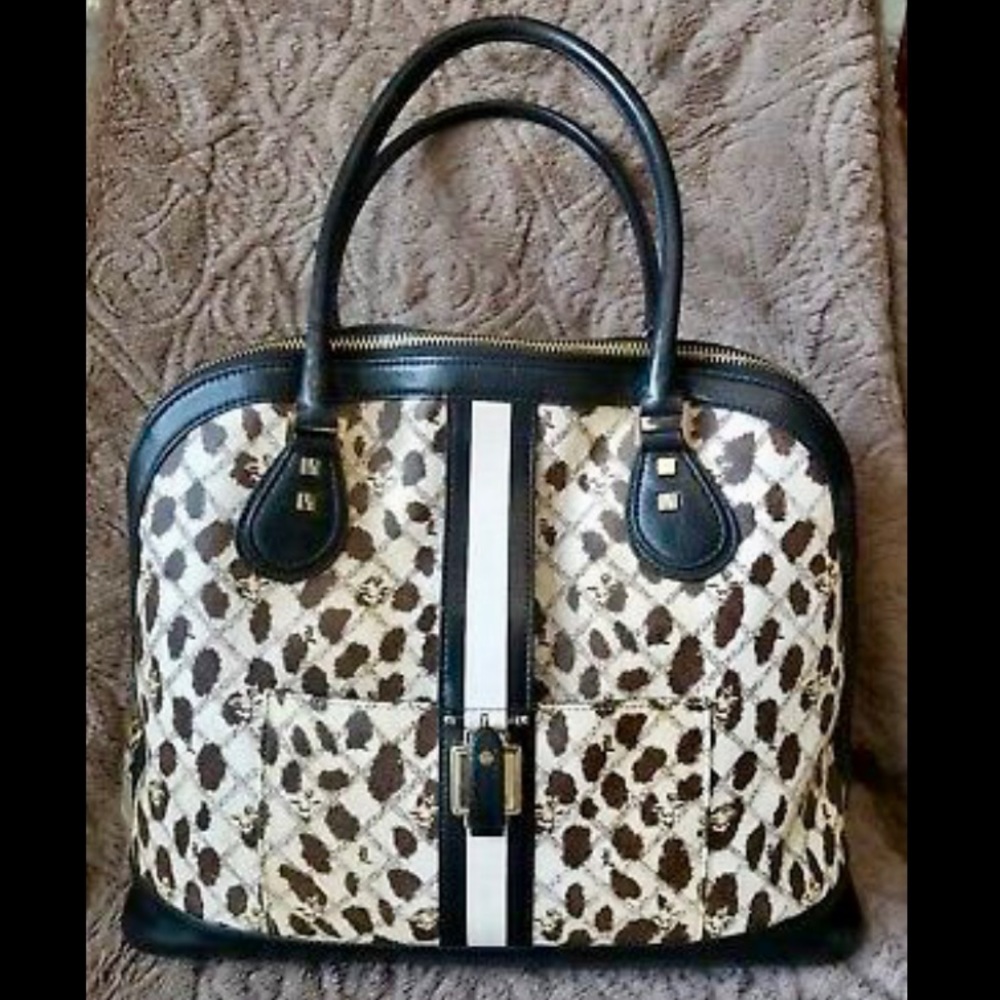 L.A.M.B. KINGSTON LEOPARD BOWLER *RARE*